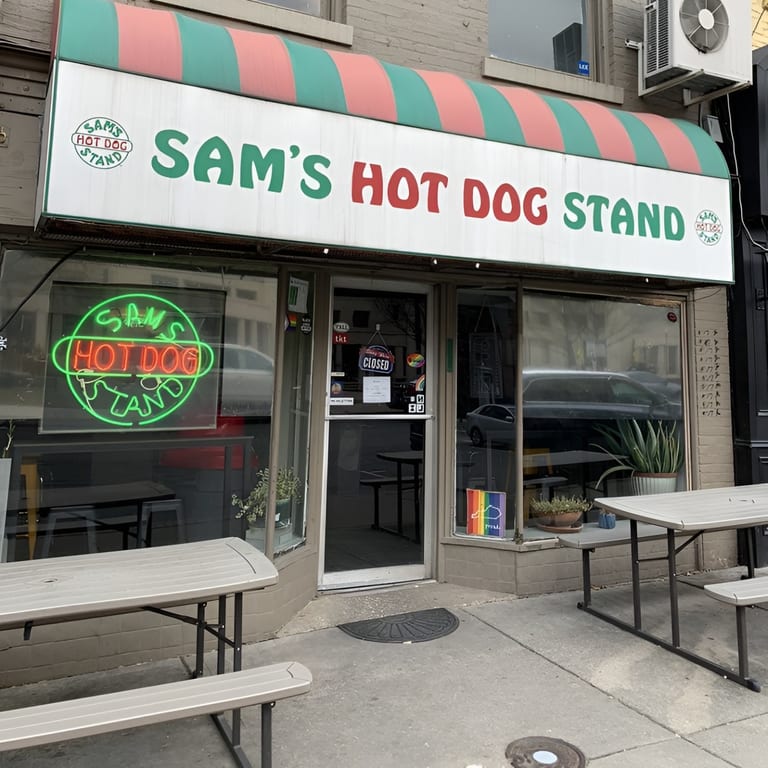 Welcome to Sam’s Hot Dog Stand, Downtown Lexington