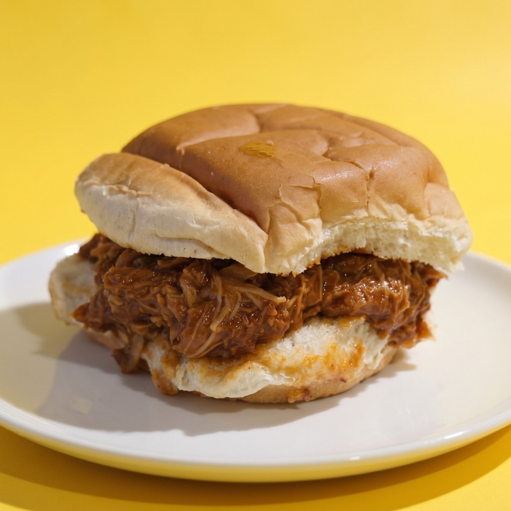 BBQ Pork Sandwich.